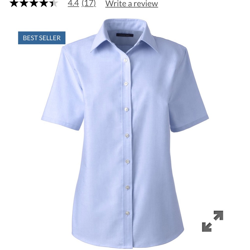 Ladies light blue uniform shirt